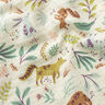 Double Gauze/Muslin forest animals floral – offwhite,  thumbnail number 2