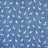 Decor Fabric Half Panama seagulls – ocean blue/white,  thumbnail number 1
