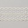 Voile Lace Seam Tape [48 mm] - off-white,  thumbnail number 1