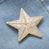 Patch Star – metallic gold,  thumbnail number 2