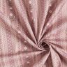 Cotton Poplin flower garlands – dusky pink/offwhite,  thumbnail number 3