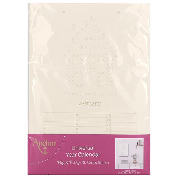 Universal Yearly Calendar Embroidery Kit,  image number 4