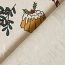 Decor Fabric Half Panama wintry sketches – natural/pine,  thumbnail number 4
