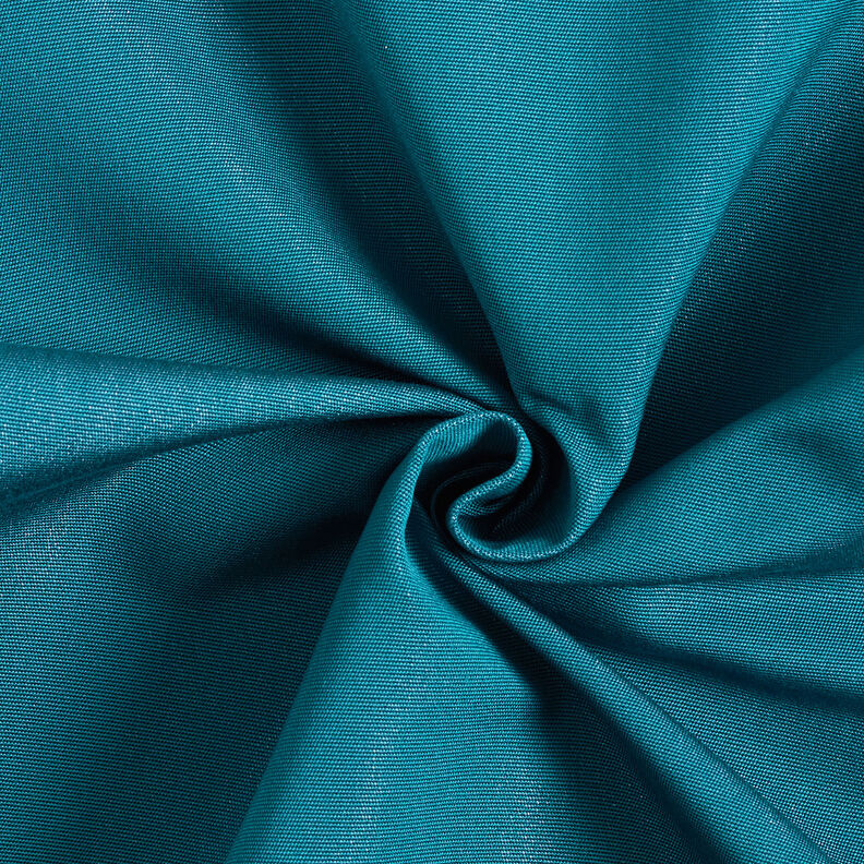 Outdoor Deckchair fabric Plain 45 cm – petrol,  image number 1