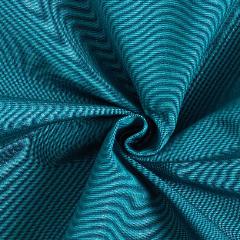 Outdoor Deckchair fabric Plain 44 cm – petrol,  image number 1