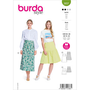 Skirt | Burda 5837 | 36-46, 