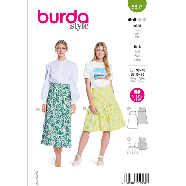 Skirt | Burda 5837 | 36-46,  image number 1