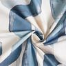 Decor Fabric Half Panama abstract chain – ivory/blue,  thumbnail number 3
