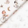 Cotton Poplin Animals in dreamland Digital Print – offwhite,  thumbnail number 4