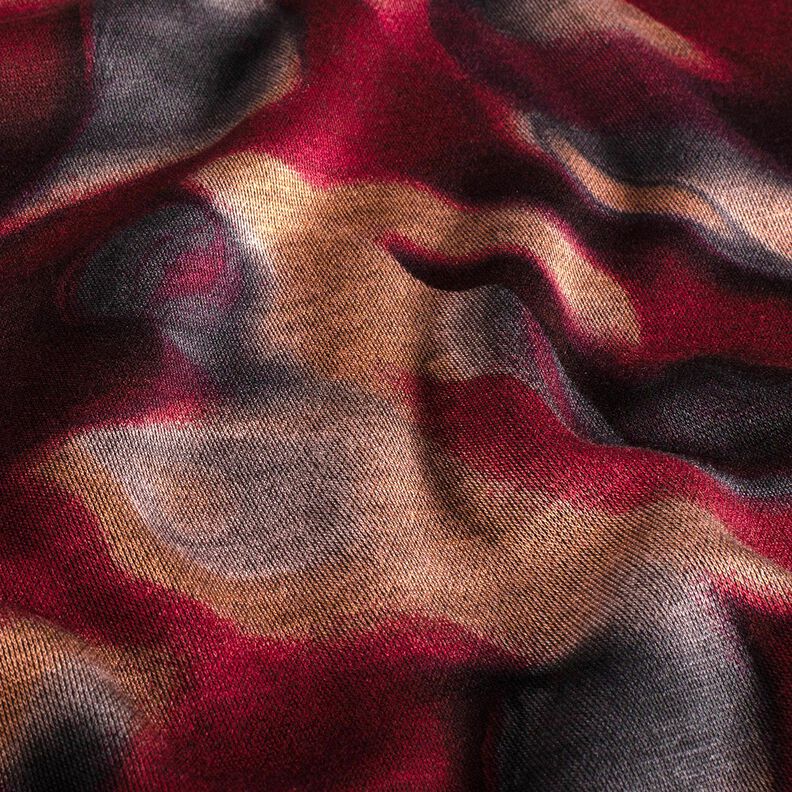 Ponte Roma Jersey Northern Lights – burgundy/steel blue, image number 2