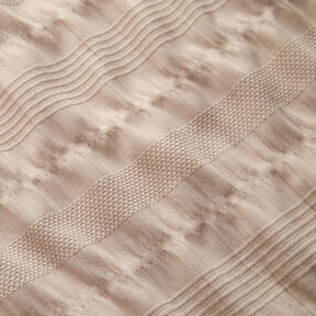 Smocked cotton fabric – almond, 