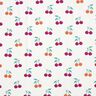 Cotton Jersey Glittery cherries | by Poppy – offwhite,  thumbnail number 1