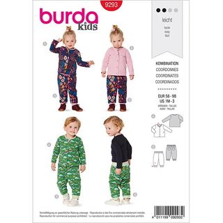Jacket, Burda 9293 | 56-98, 