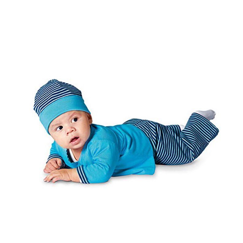 Baby Wrap Top / Elastic Trousers / Hat, Burda 9451,  image number 2