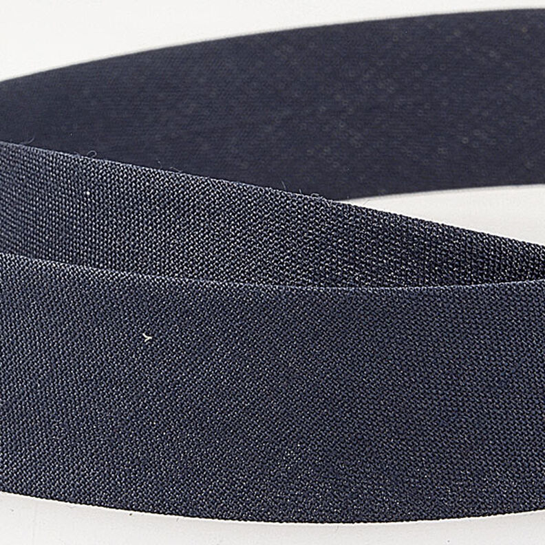 Bias binding Polycotton [20 mm] – navy blue,  image number 2