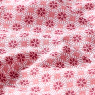 Cotton Cretonne Kaleidoscope – dusky pink, 