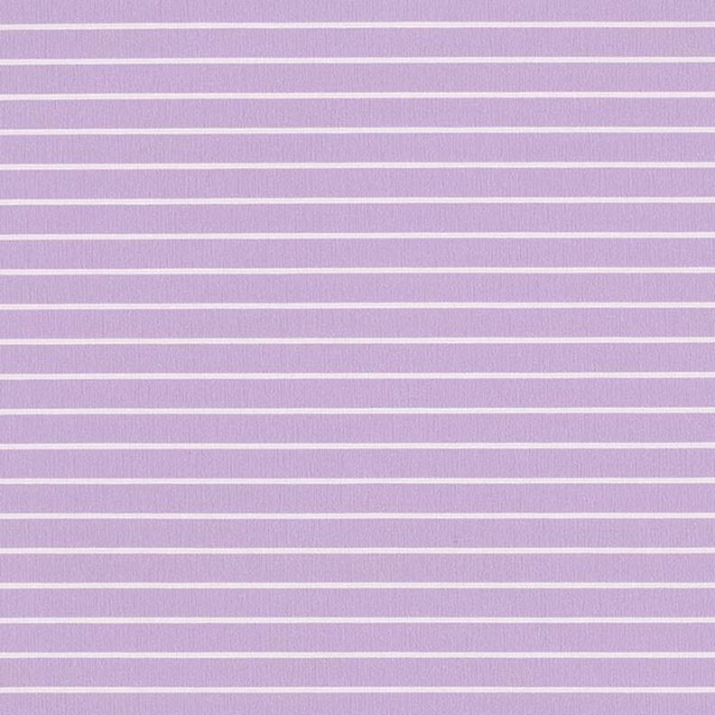 Stretch fabric with horizontal stripes – pastel violet,  image number 1