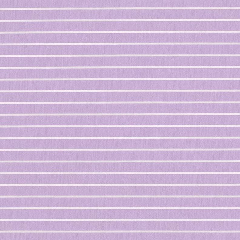 Stretch fabric with horizontal stripes – pastel violet,  image number 1