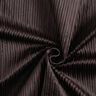 Plain Cotton Viscose Blend Stretch Cord – black brown,  thumbnail number 1