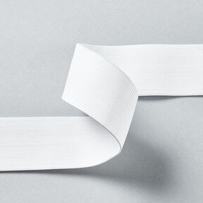 Smooth elastic tape [3 m | 40 mm] – white, 