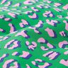 Coated Cotton abstract Leo | Poppy Fabrics – green/pink,  thumbnail number 2