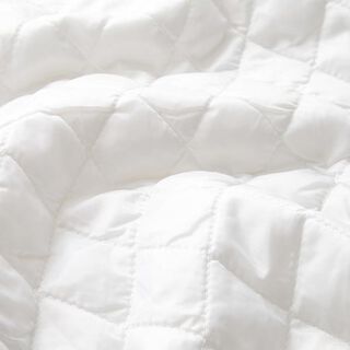 Quilted lining rhombus – white, 