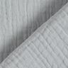 GOTS Triple-Layer Cotton Muslin – light grey,  thumbnail number 5