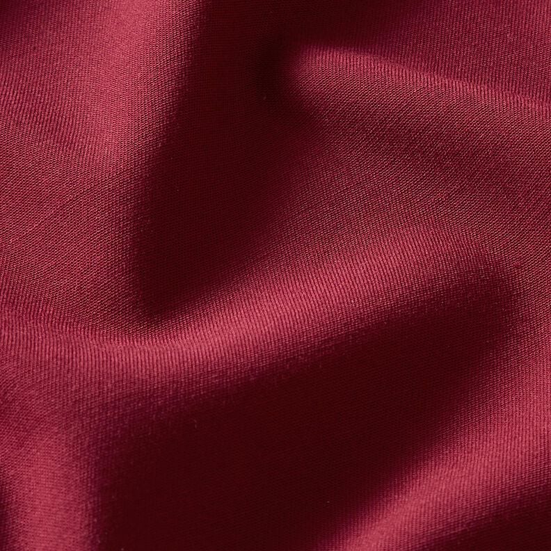 Viscose Stretch Plain – dark red,  image number 2