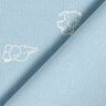 Waffle Jersey Baby Elephants – silver blue,  thumbnail number 4