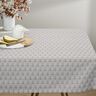 Decor Fabric Half Panama minimalist arches – white/grey,  thumbnail number 7