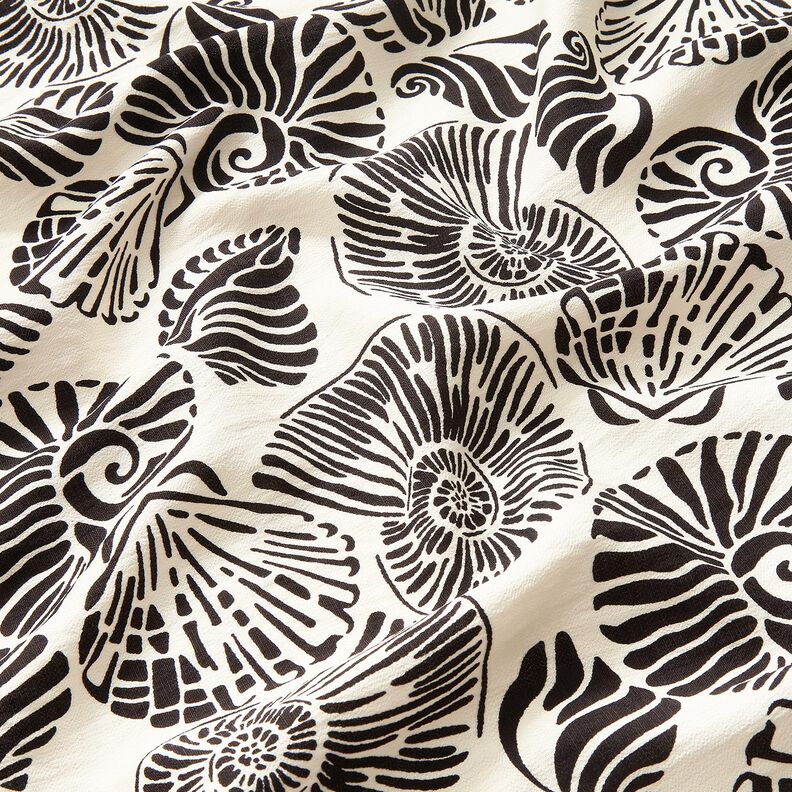 <h2>Viscose Air Flow Fabric Shells, Off-white/Black &ndash; Woven and Digitally Printed</h2>,  image number 2