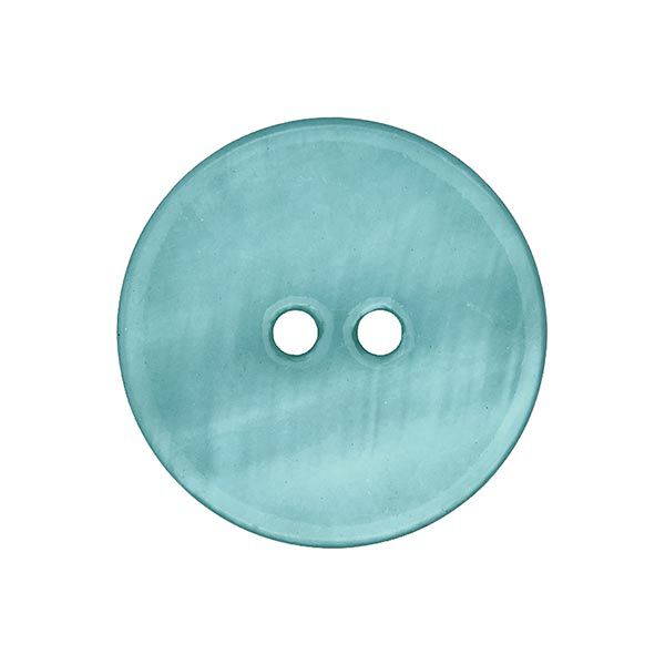 Pastel Mother of Pearl Button - turquoise,  image number 1