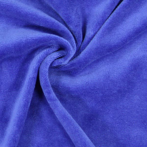 Plain Nicky Velour – royal blue,  image number 2