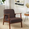 Upholstery Fabric Imitation Leather – dark brown,  thumbnail number 5