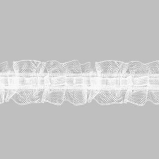 Gathered Curtain Tape, 23mm – transparent, Gerster, 