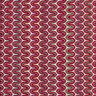 Wave patterned lace fabric – dark red,  thumbnail number 1