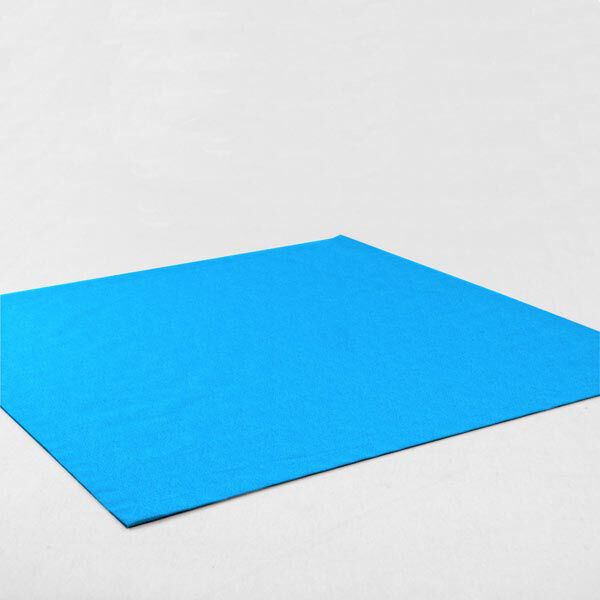 Felt 90 cm / 1 mm thick – blue,  image number 6