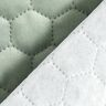Upholstery Fabric Velvet Honeycomb Quilt – reed,  thumbnail number 4
