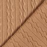 Knit Fabric Cable-knit print – fawn,  thumbnail number 4