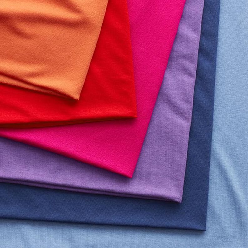Lightweight Viscose Jersey – intense pink,  image number 5