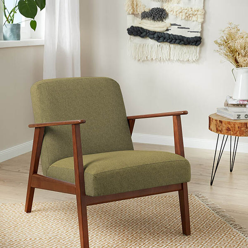 Upholstery Fabric Baby Cord – light olive,  image number 5