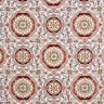 Decor Fabric Tapestry Fabric Oriental Mandala – carmine/ivory,  thumbnail number 1