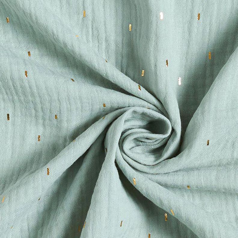 Rectangle Foil Print Muslin | by Poppy – reed,  image number 3