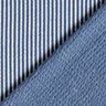 Cotton Jersey Seersucker Fine Stripes – denim blue/white,  thumbnail number 4