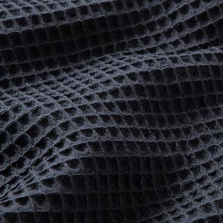 Waffle Piqué – navy blue, 