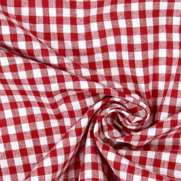 Cotton Vichy - 0,5 cm – chili,  image number 2