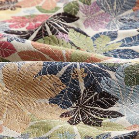 Jacquard Gobelin Leaves – offwhite, 