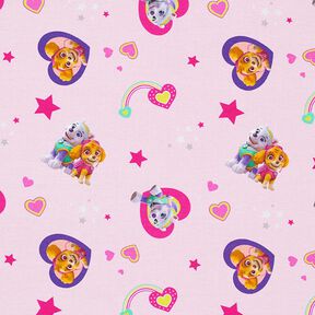 Paw Patrol Hearts Cotton Jersey – pink, 