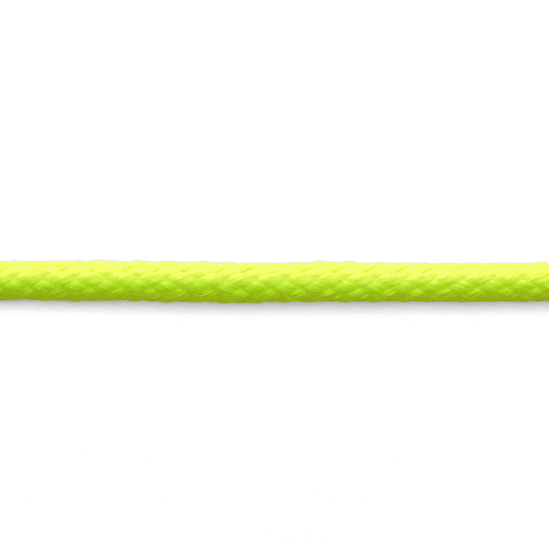 Anorak cord [Ø 4 mm] – neon yellow,  image number 2