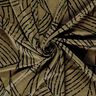 Ponte Roma Jersey Abstract Leaves – dark olive/black,  thumbnail number 3